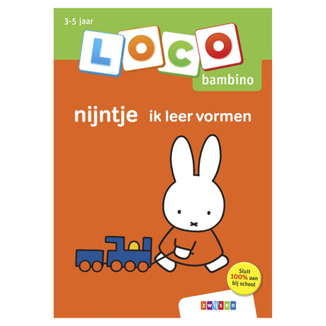 Wpg uitgevers bambino loco - nijntje ik leer vormen (3-5 jaar)