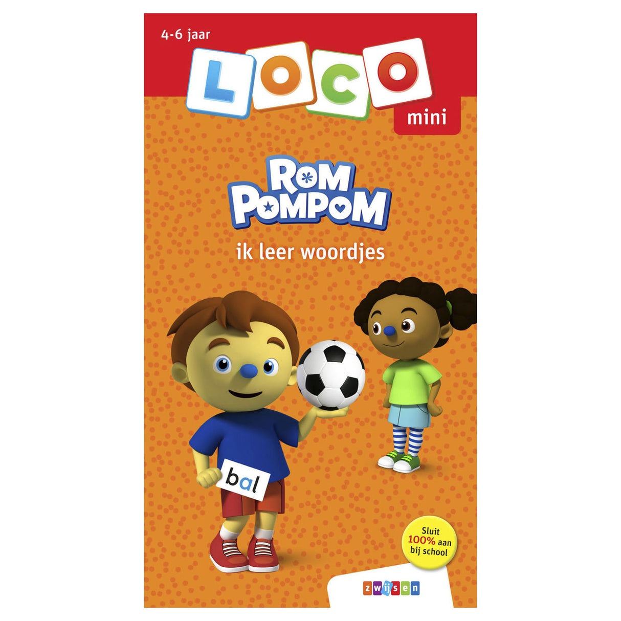 WPG Publishers Mini Rompom I learn words (4-6 years old)