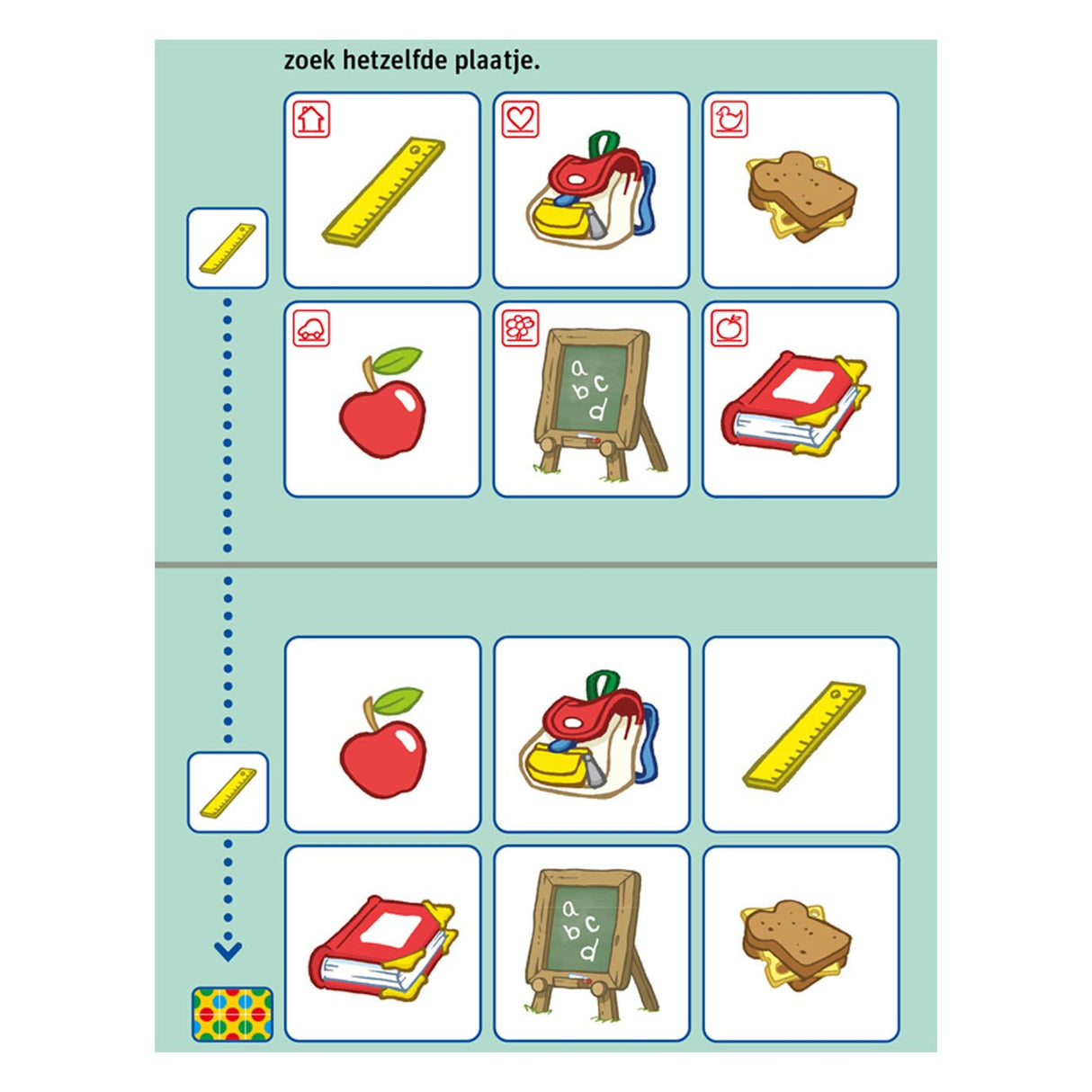 Bambino loco - paket Woezel Pip - številke črk