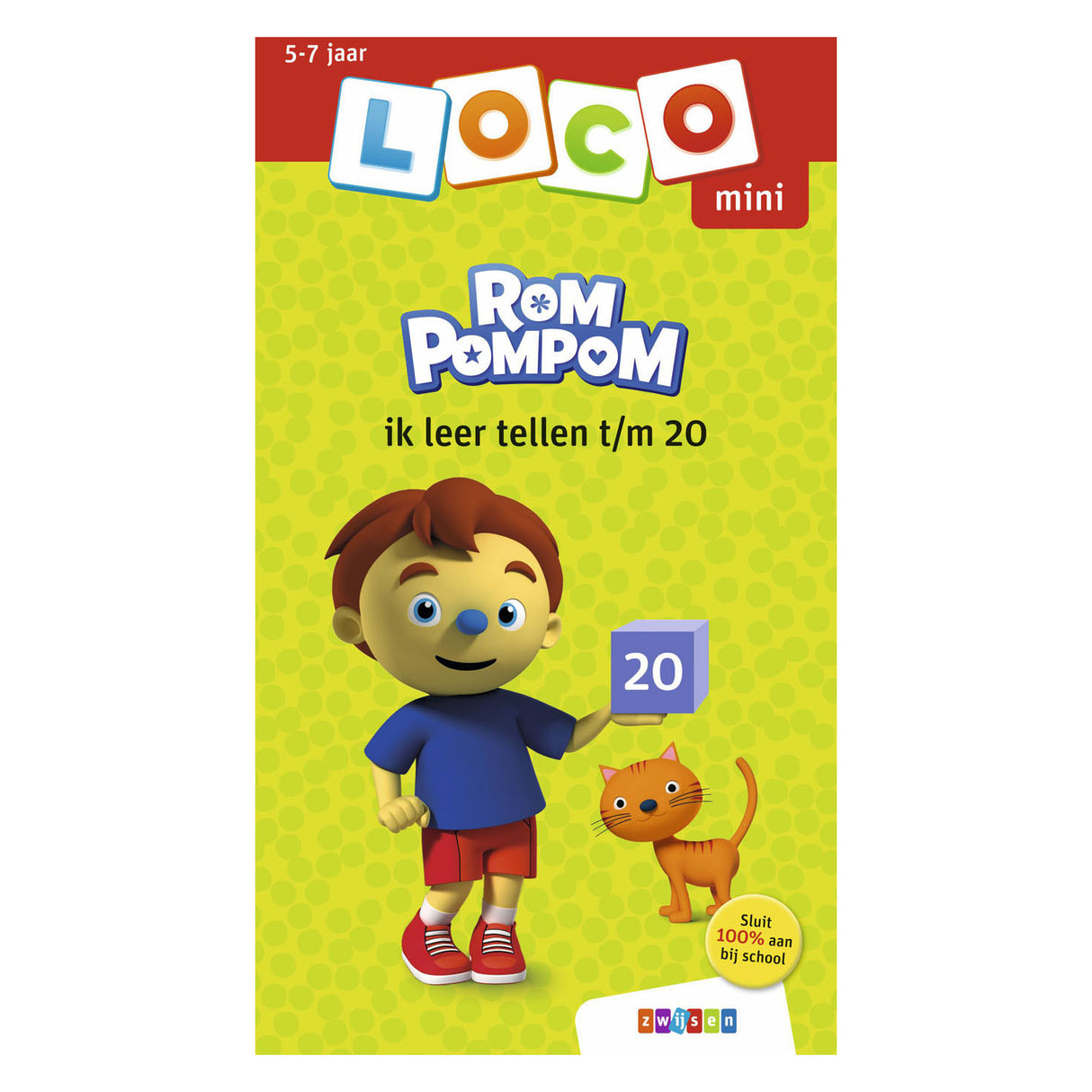 Loco mini rompom Ich lerne, T M 20 zu zählen