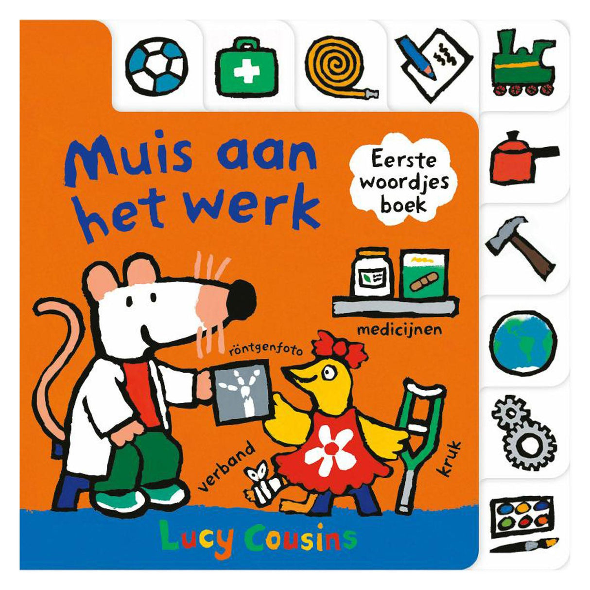 Maus op der Aarbecht - Éischt Wierder Buch