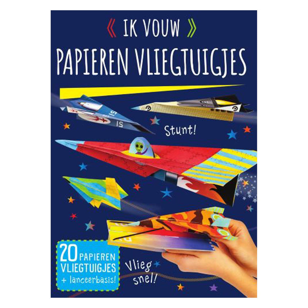 Wpg uitgevers (ik vouw) papieren vliegtuigjes