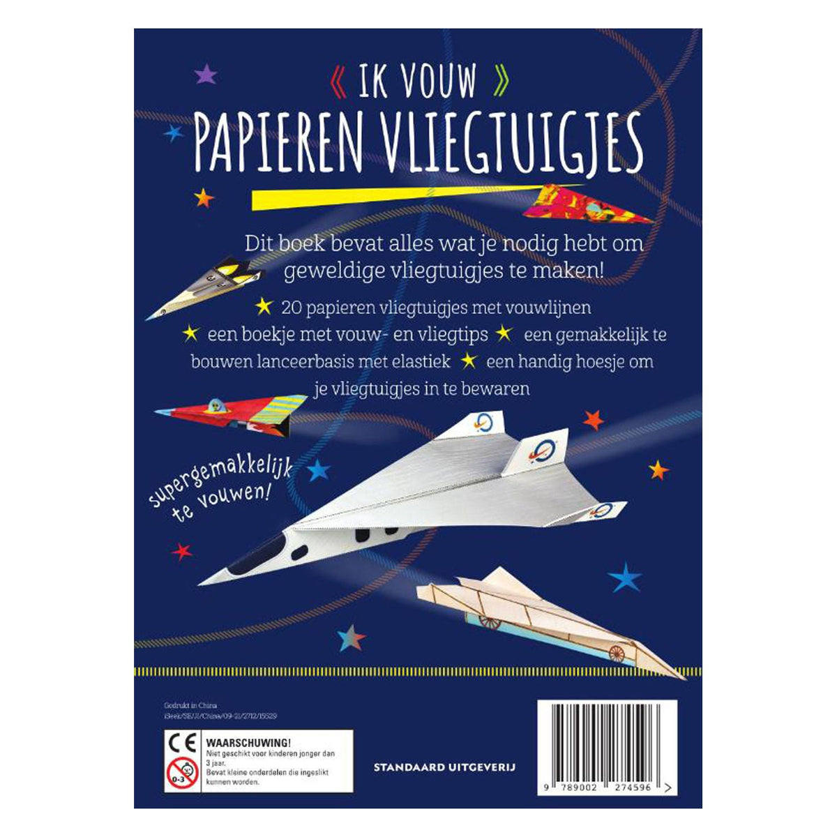 Wpg uitgevers (ik vouw) papieren vliegtuigjes