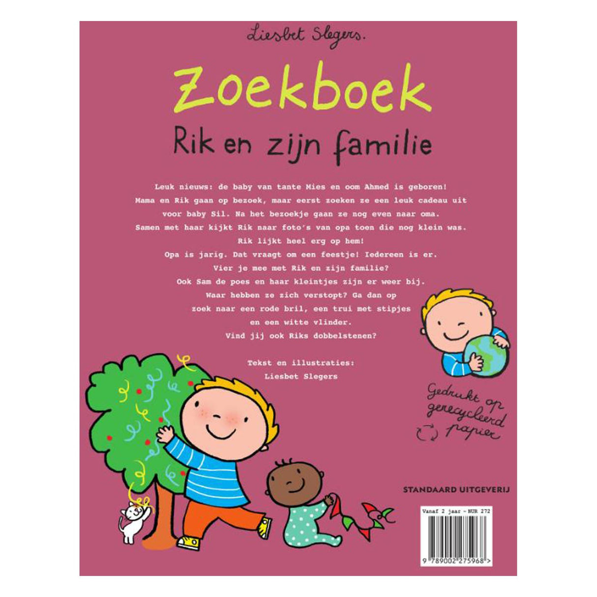 Livre de recherche Rik et sa famille