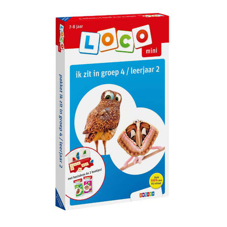 Loco mini pakket ik zit in groep 4 leerjaar 2