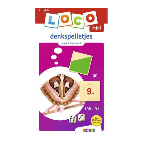 Loco oefenboekje mini denkspelletjes