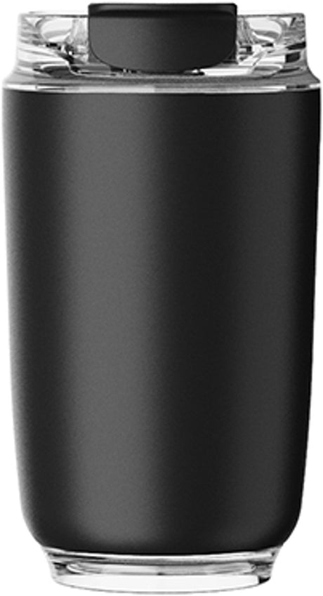 Kozie rvs drinkbeker 6153913416438 240 ml – dubbelwandig geïsoleerd – zwart – voor koffie en thee