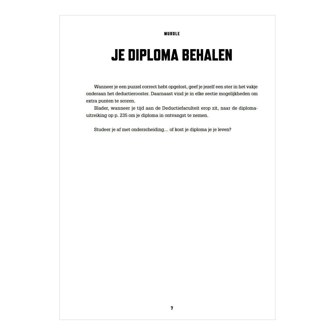 Centraal boekhuis puzzelboek murdle. volwassene | 3 stuks