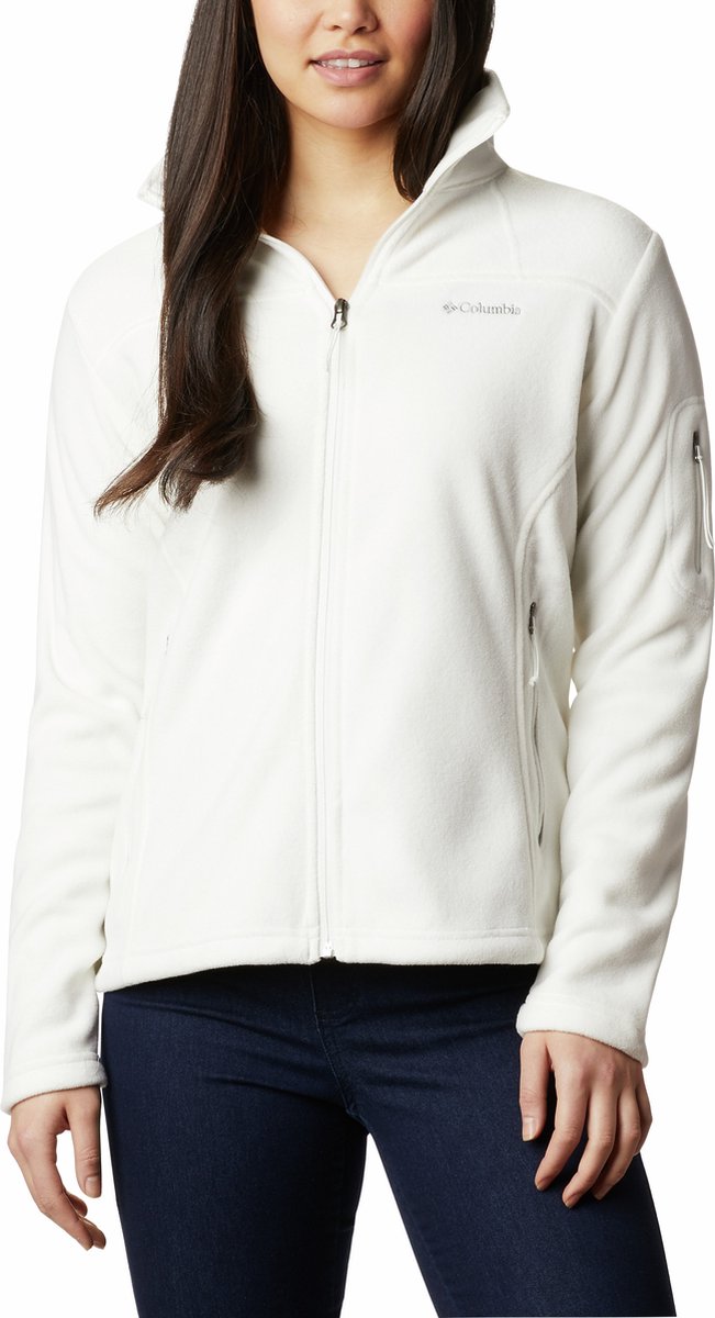 Columbia fast trek™ ii jacket fleece vest - fleecevest voor dames - outdoorvest - wit - maat xl