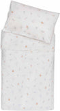 Jollein - dekbedovertrek met sloop 100x140cm - dekbed ledikant, dekbedovertrek baby - lovely birds