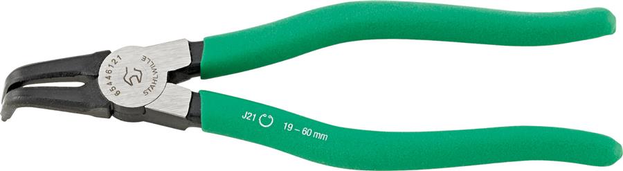 Stahlwille borgveertang j01 90° ø8-13 inwendig