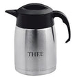 Theekan jos ten berg easyclean zwart 1,6 l