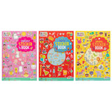 Grafix a4 stickerboek 8 vellen 3 assorti | 6 stuks