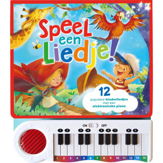 Geluidenboek speel een liedje! pianoboek