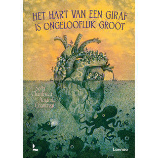 Centraal boekhuis het hart van een giraf is ongelooflijk groot