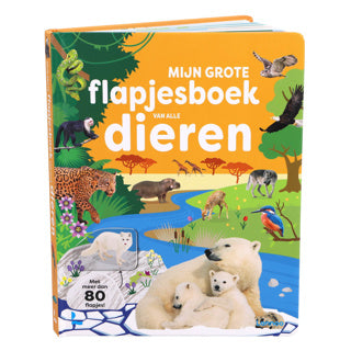 Boek mijn grote flapjesboek van alle dieren | 10 stuks