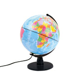 Basic globe met led licht nederlands 25 cm
