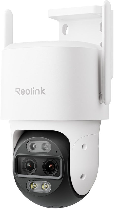 Reolink 4k dual-lens buitencamera - 2,4 5 ghz wifi - automatische zoom tracking - pan tilt - ai-video zoeken - trackmix series w760