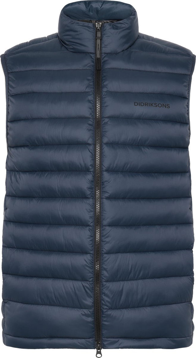 Didriksons marino usx vest unisex outdoorjas - sleepy blue m