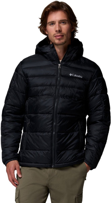 Columbia buck butte™ ii insulated hooded jacket heren outdoorjas - black s