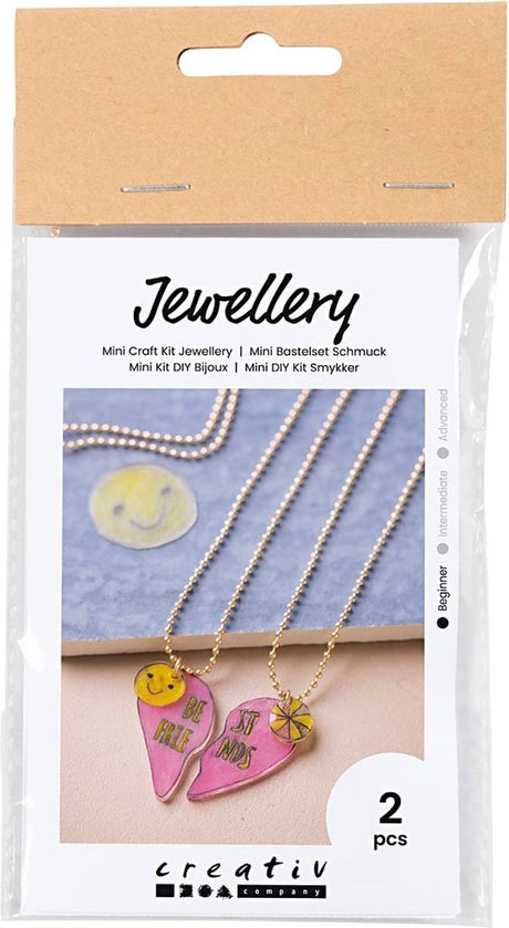 Creativ company mini hobbyset sieraden vriendschapskettingen van krimpfolie