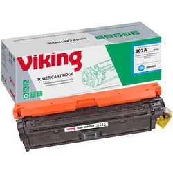 Tonercartridge viking hp cp 5225 ce741a cyaan