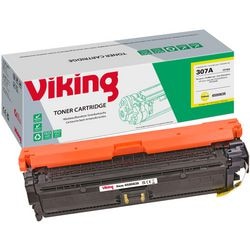 Tonercartridge viking hp cp 5225 ce742a geel