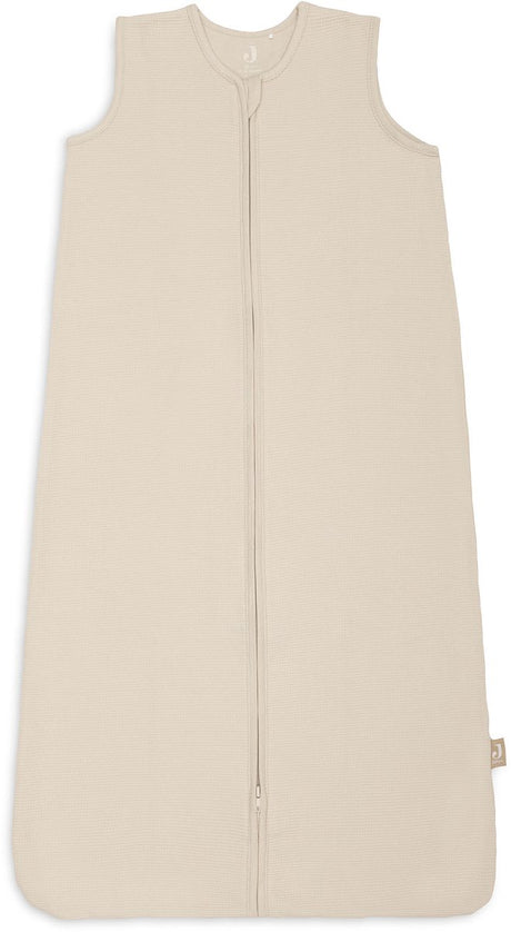 Jollein slaapzak baby mouwloos 70cm - jersey - little waffle sand