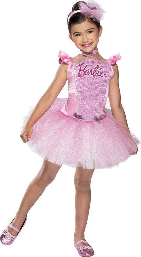 Saneren kinder ballerina barbie kostuum meisje 104