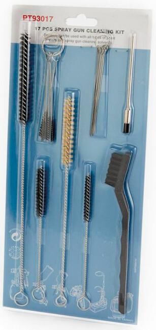 Profi color proficolor pistoolreinigingsset gun cleaning kit set m.brushes etc.