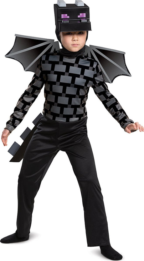 Disguise minecraft ender dragon kostuum – maat s – 4-6 jaar s
