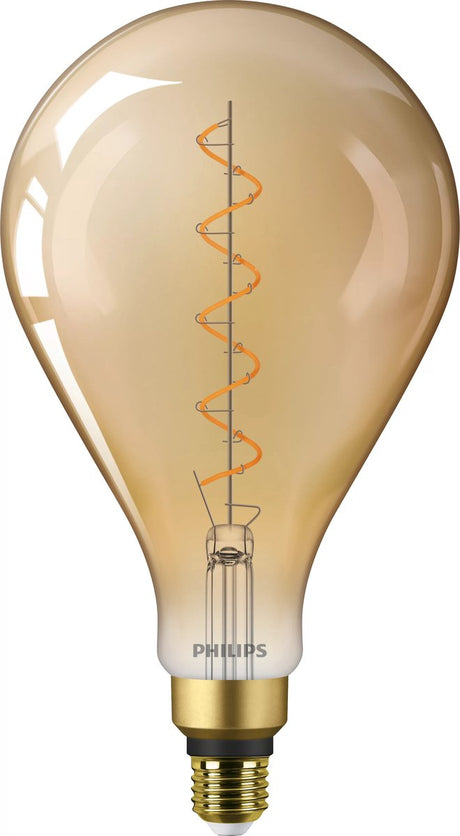 Philips led giant spiraal goud - 25 w - e27 - extra warmwit licht
