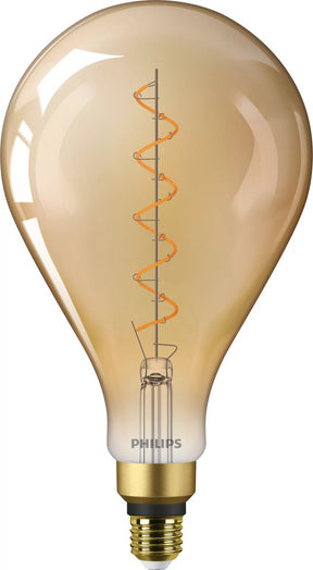 Philips led giant spiraal goud - 25 w - e27 - extra warmwit licht
