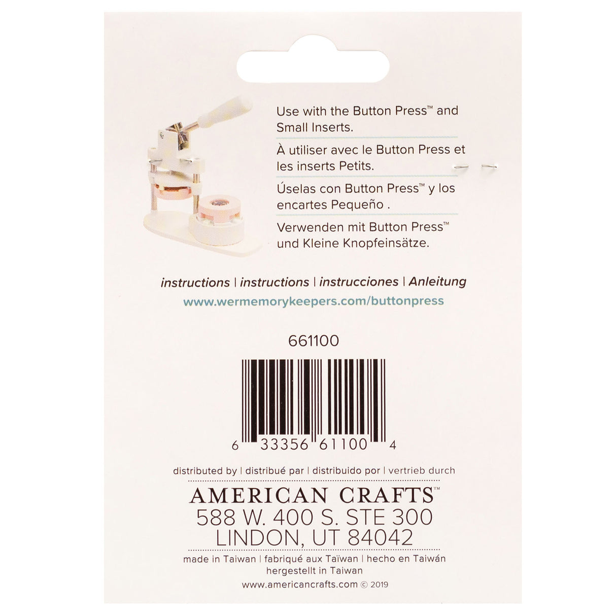 We r makers • button press paperclips set