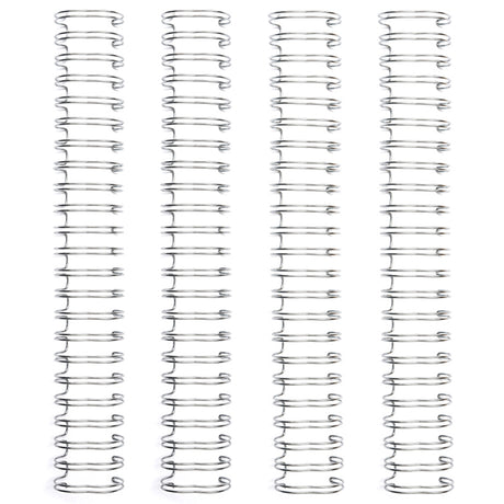 We r makers • binding wires 1,6cm zilver 4pcs