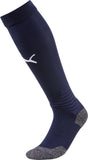Puma team liga socks heren sportsokken - peacoat- white 31-34