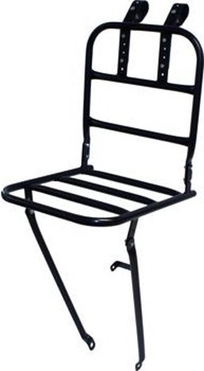 Voordrager Steco matzwart 30x30cm