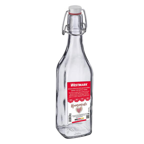 Westmark beugelfles vierkant 500ml glas