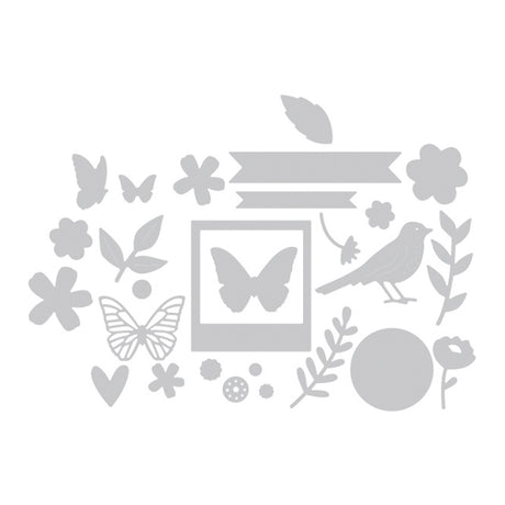 We r makers • poster board glitter white
