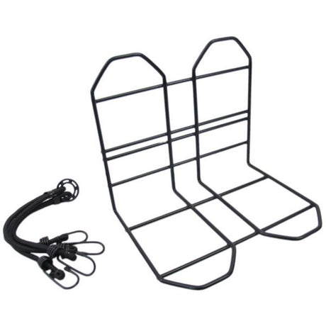 bagagerekje 28 cm staal zwart