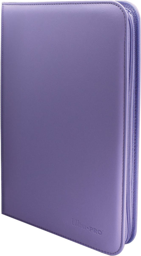 Ultra pro vivid 9-pocket zippered pro-binder: purple (verzamelmap)