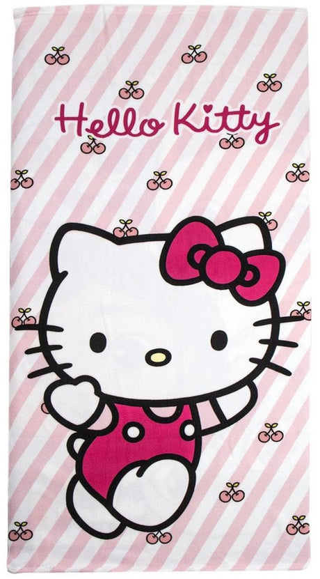Hello kitty strandlaken 70 x 140 cm - polyester