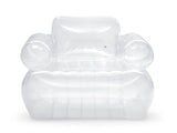 Sillón inflable Intex transparente