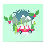 Sizzix • thinlits die set winter woodland