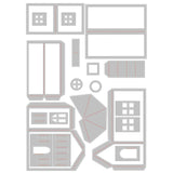 Sizzix • tim holtz thinlits die set paper village #2 21pcs