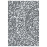 Sizzix • 3-d textured impressions embossing folder half mandala