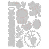 Sizzix • thinlits die set jungle fun 11pieces