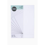 Sizzix • surfacez cardstock a4 white 60 vellen
