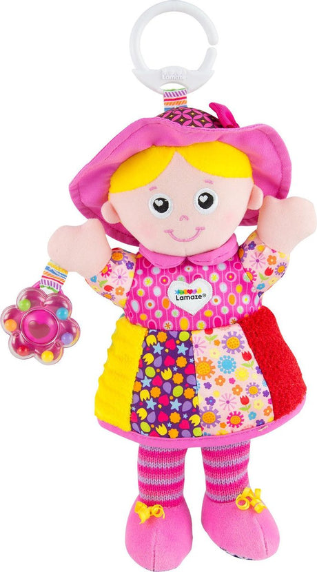Lamaze mijn vriendin emily - grijp- en bijtspeelgoed - educatief babyspeelgoed - knuffel - spelen en ontdekken