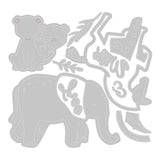 Sizzix • framelits die set with stamps floral safari